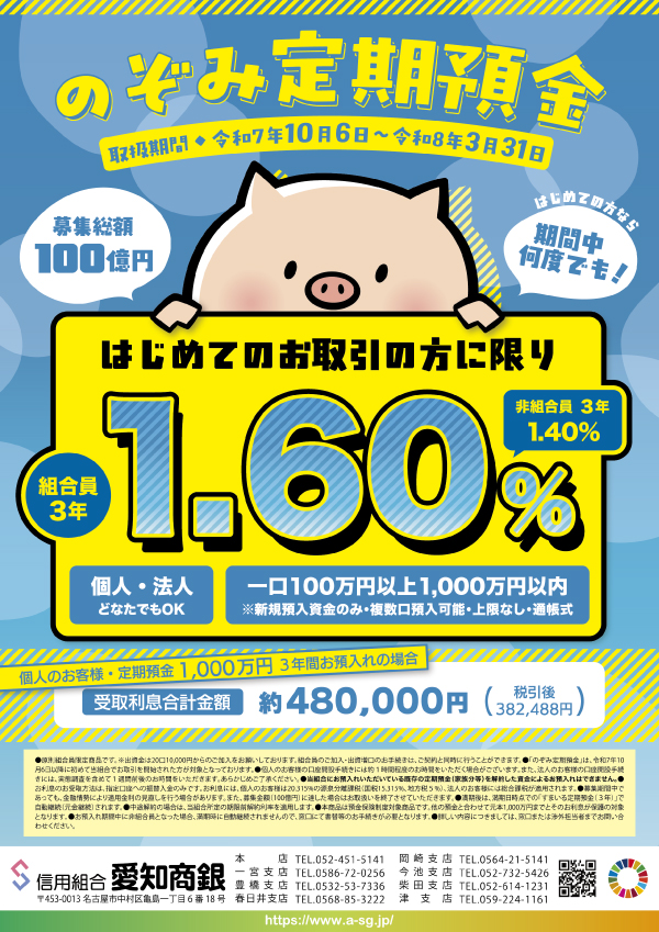 のぞみ定期預金